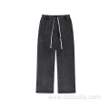 Autumn and winter retro fashion straight men's sweatpants